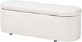 Teddy Fabric Lift Top Storage Bench
