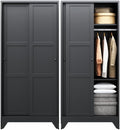 Sliding Narrow Wardrobe Cabinet