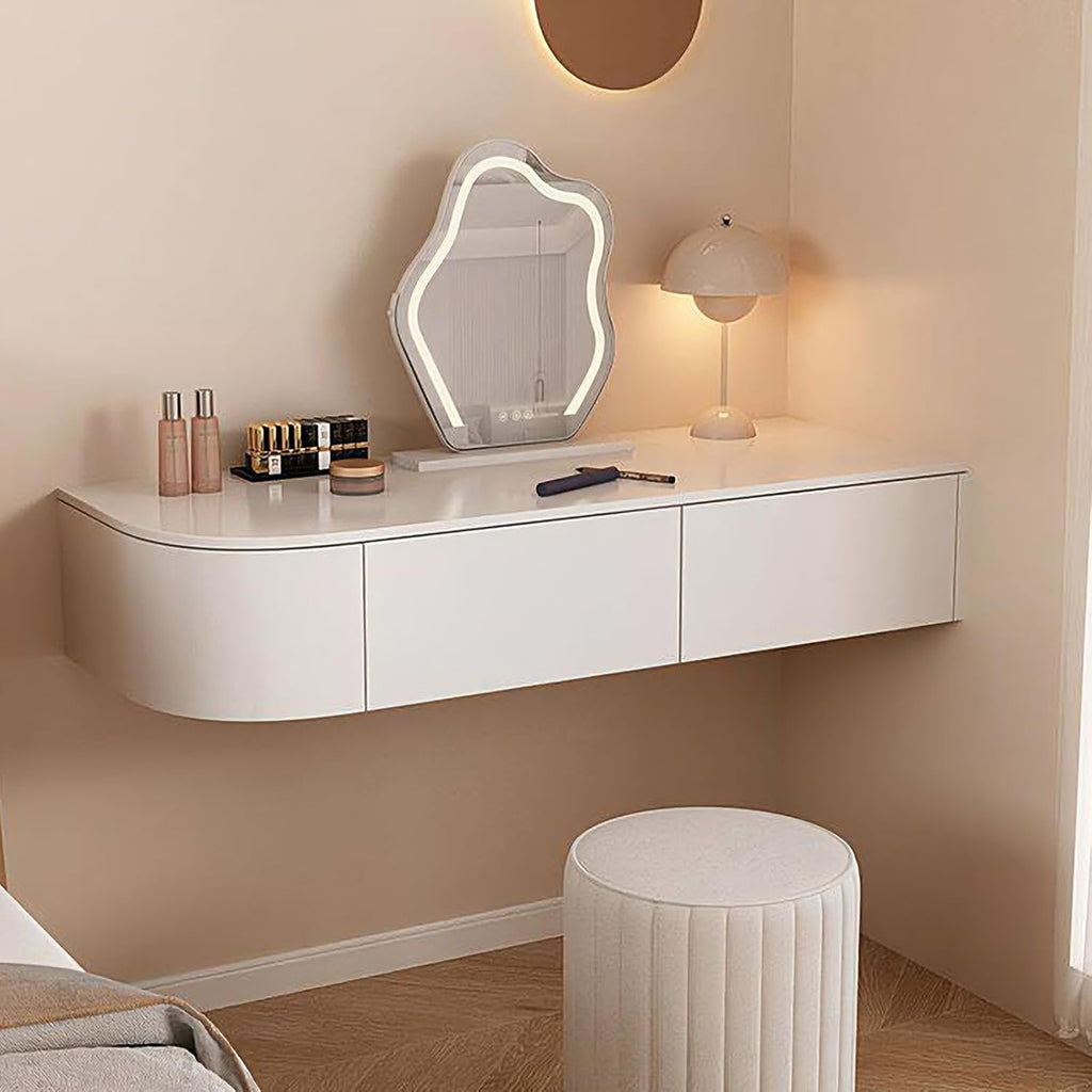 Wall Mounted Floating Vanity Desk