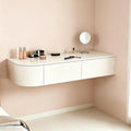 Wall Mounted Floating Vanity Desk