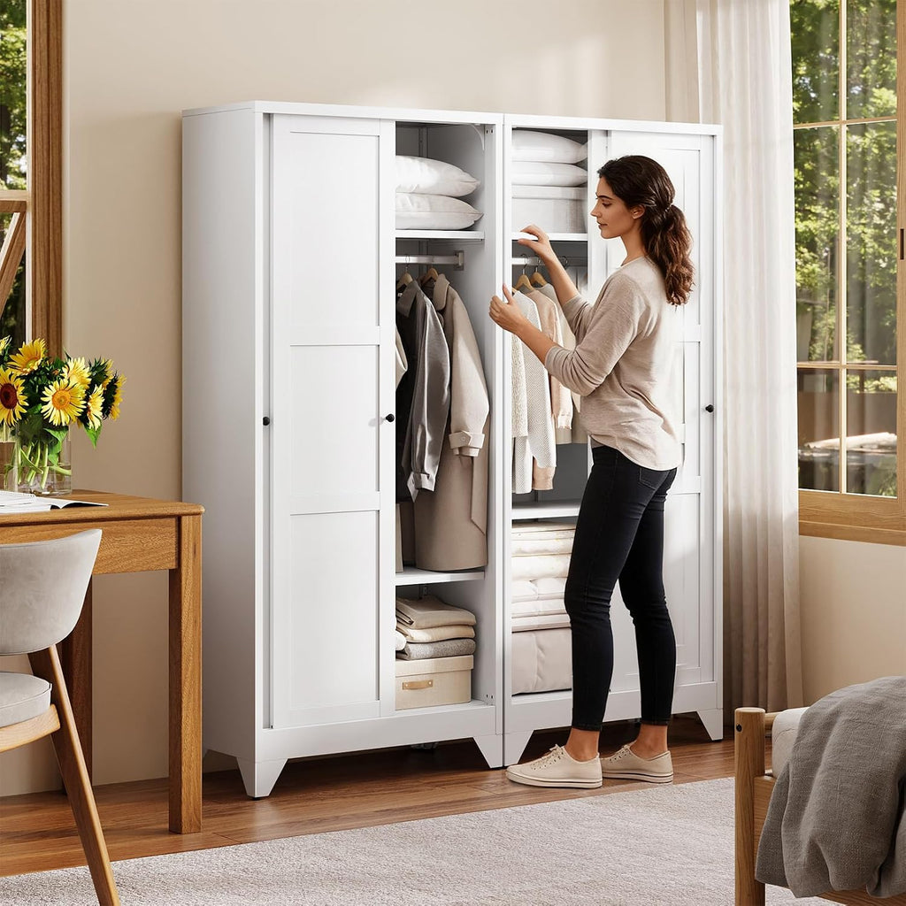 Sliding Narrow Wardrobe Cabinet